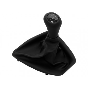 Topuzlu Vites Körüğü E90+LCI E92+LCI -6 İleri- Man.Şanz; Siyah Suni Deri Işıklı